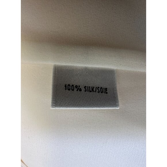 NWT Lafayette 148 Cream Tank w/Pleated Front Size 18 - Picture 8 of 8